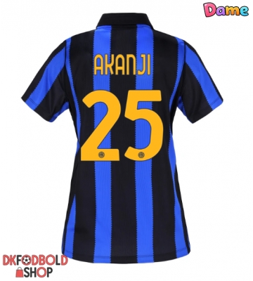 Inter Milan Manuel Akanji #25 Hjemmebanetrøje Dame 2026-27 Kort ærmer Inter Milan Manuel Akanji #25 Hjemmebanetrøje Dame 2026-27 Kort ærmer